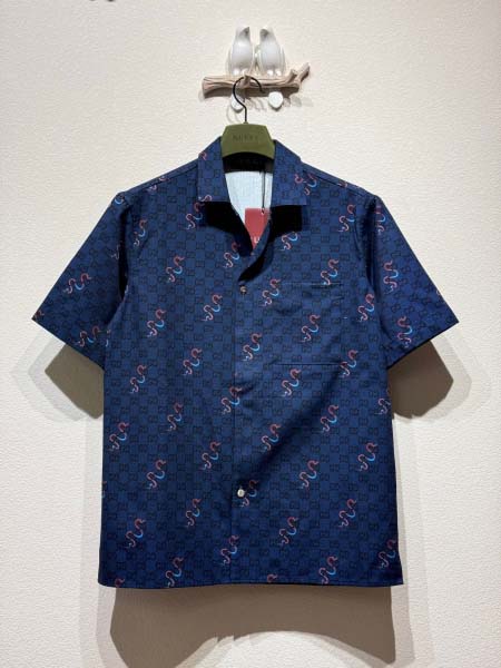 2025年5月26日入荷新作Gucci半袖 シャツ男女兼用高...