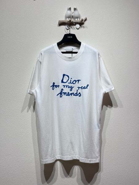 2025年5月26日入荷新作DIOR半袖 Tシャツ男女兼用高...