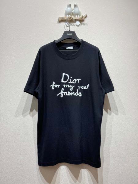 2025年5月26日入荷新作DIOR半袖 Tシャツ男女兼用高...