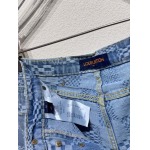 2025年5月26日入荷新作Louis Vuittonデニム半ズボン男女兼用高品質★誕生日プレゼント/結婚祝い/内祝い/贈り物/SD工場