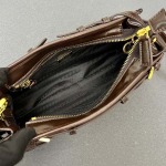 2025年5月28日入荷新作1BG445斜め下げ バッグ Prada 26x14x12cm  お安い/人気/本革 バッグ/XX工場