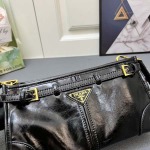2025年5月28日入荷新作1BG445斜め下げ バッグ Prada 26x14x12cm  お安い/人気/本革 バッグ/XX工場
