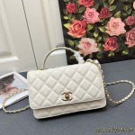 2025年5月28日入荷新作 新品 Chanel  SIZE:19.5cmお安い/人気/本革 バッグ/XX工場