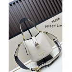 2025年5月28日入荷新作  Saffiano  SIZE:19x18X12cm  お安い/人気/本革 バッグ/XX工場