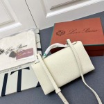 2025年5月28日入荷新作 loro piana  size：19.5*6.5*12cm  お安い/人気/本革 バッグ/XX工場