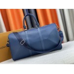 2025年5月28日入荷Louis Vuitton バッグM57088 M21536  keepall bandouliere 50  monogram shadow  monogram  SIZE：50x 29 ×23 CM 人気の新作/