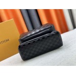 2025年5月28日入荷Louis Vuitton バッグN40094  CAMPUS   Campus   Damier Infini  30.0 x 39.0 x 13.0 cm  Damier Infini Onyx Silver 人