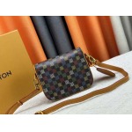 2025年5月28日入荷Louis Vuitton バッグM12694  N00147  Montsouris  Monogram Macassar  SIZE:20 x 17 x 7 CM 人気の新作/誕生日プレゼント/ZC工場