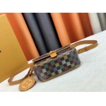 2025年5月28日入荷Louis Vuitton バッグM12694  N00147  Montsouris  Monogram Macassar  SIZE:20 x 17 x 7 CM 人気の新作/誕生日プレゼント/ZC工場