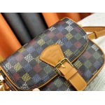 2025年5月28日入荷Louis Vuitton バッグM12694  N00147  Montsouris  Monogram Macassar  SIZE:20 x 17 x 7 CM 人気の新作/誕生日プレゼント/ZC工場