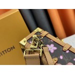 2025年5月28日入荷Louis Vuitton バッグM12428 M46358 Side Trunk  Monogram 21 x 14 x 6CM 人気の新作/誕生日プレゼント/ZC工場