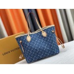 2025年5月28日入荷Louis Vuitton バッグM40995 M13192 Monogram Denim Neverfull SIZE：32x29x17 人気の新作/誕生日プレゼント/ZC工場