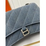 2025年5月29日入荷新作 Balenciaga デニムのバッグ SIZE:31×20×9.5cmSIZE25*15*9.5    お安い/人気/革/バッグ/XX工場