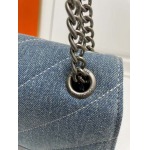 2025年5月29日入荷新作 Balenciaga デニムのバッグ SIZE:31×20×9.5cmSIZE25*15*9.5    お安い/人気/革/バッグ/XX工場