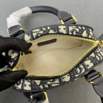 2025年5月29日入荷新作Dior-25vibe East-WestボウリングのミニバッグSIZE 20.5*12*7cmお安い/人気/革/バッグ/XX工場