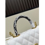2025年5月29日入荷新作   Chanel  coco handle  Coco  SIZE22x15x8 お安い/人気/革/バッグ/XX工場