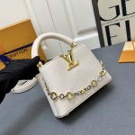 2025年5月29日入荷新作Louis VuittonM12935 Capucines CapucinesChain On You Monogram SIZE::21×14×8cmお安い/人気/革/バッグ/XX工場