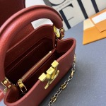 2025年5月29日入荷新作Louis VuittonM12935 Capucines CapucinesChain On You Monogram SIZE::21×14×8cmお安い/人気/革/バッグ/XX工場