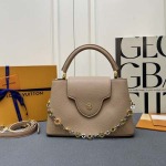 2025年5月29日入荷新作Louis Vuitton  M12938 M12937Capucines ChainOnYou Taurillon SIZE::27×18×9cmSIZE::31.5×20×11cmお安い/人気/革/バッグ/X