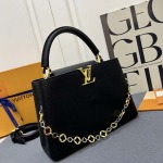 2025年5月29日入荷新作Louis Vuitton M12938 M12937Capucines ChainOnYou Taurillon SIZE::27×18×9cmSIZE::31.5×20×11cmお安い/人気/革/バッグ/XX