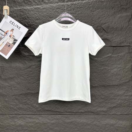 2025年5月30日入荷新作MIUMIU半袖 tシャツ高品質...