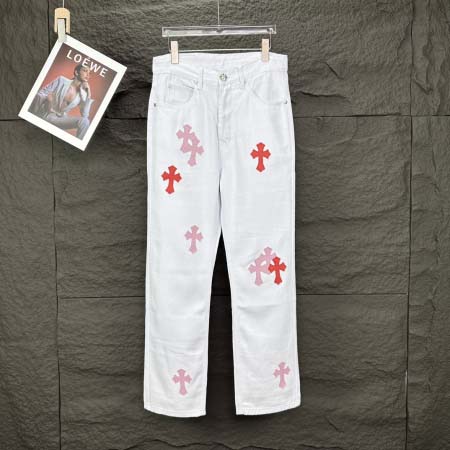 2025年5月30日入荷新作Chrome heartsジーパ...