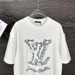 2025年5月30日入荷新作Louis Vuitton半袖 tシャツ高品質/人気/誕生日プレゼント/DR工場S-XL