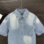 2025年5月30日入荷新作Louis Vuitton半袖 デニムの野球服高品質/人気/誕生日プレゼント/DR工場S-XL