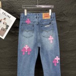 2025年5月30日入荷新作Chrome heartsジーパン高品質/人気/誕生日プレゼント/DR工場28-34