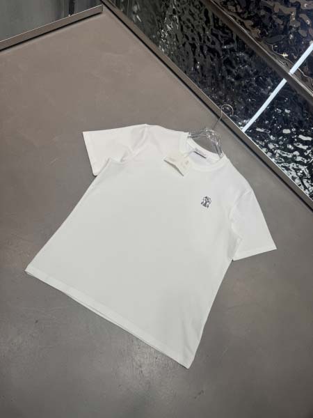 2025年6月2日入荷新作Brunello Cucinelli半袖 Tシャツ高級品/MP工場M-XXXL