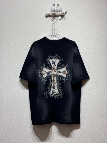 2025年6月4日入荷新作Chrome hearts半袖 tシャツ高品質★ファッション/誕生日プレゼント/贈り物/SD工場