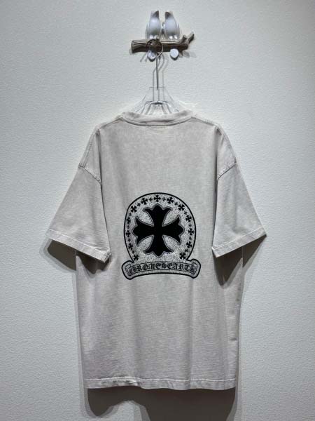 2025年6月4日入荷新作Chrome hearts半袖 tシャツ高品質★ファッション/誕生日プレゼント/贈り物/SD工場