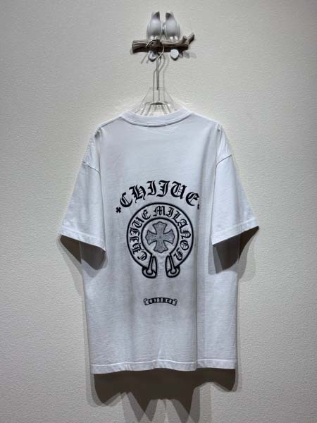 2025年6月4日入荷新作Chrome hearts半袖 tシャツ高品質★ファッション/誕生日プレゼント/贈り物/SD工場