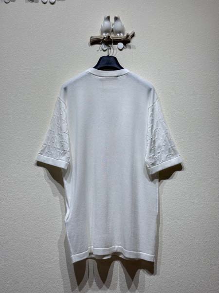 2025年6月4日入荷新作Louis Vuittonニットの半袖高品質★ファッション/誕生日プレゼント/贈り物/SD工場