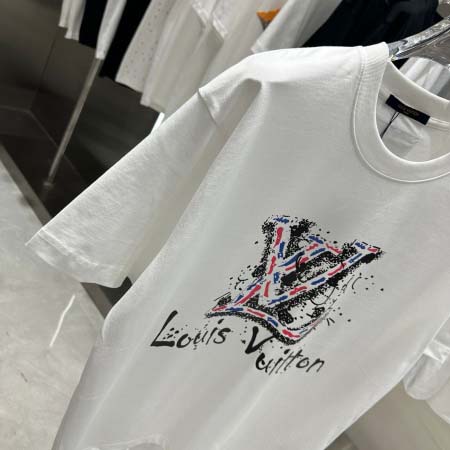 2025年6月6日入荷新作LOUIS VUITTON半袖 Tシャツ誕生日プレゼントの服/人気/BC工場XS-L
