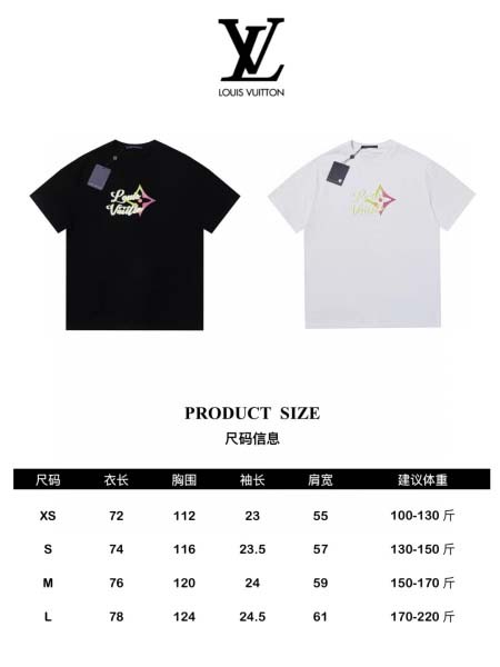 2025年6月6日入荷新作Louis Vuitton半袖 Tシャツ誕生日プレゼントの服/人気/BC工場XS-L
