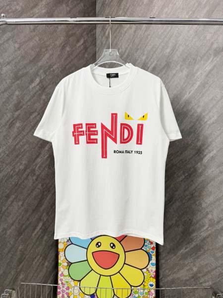 2025年6月6日入荷新作FENDI半袖 Tシャツ誕生日プレゼントの服/人気/BC工場S-XXL