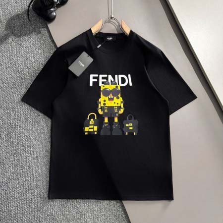 2025年6月6日入荷新作FENDI半袖 Tシャツ誕生日プレゼントの服/人気/BC工場S-XXL