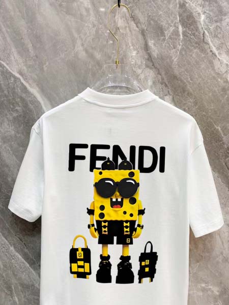 2025年6月6日入荷新作FENDI半袖 Tシャツ誕生日プレゼントの服/人気/BC工場S-XXL