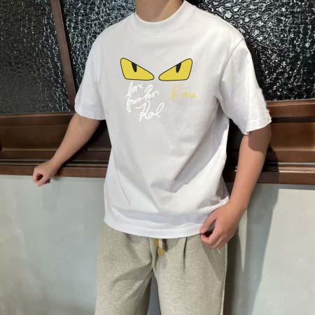 2025年6月6日入荷新作FENDI半袖 Tシャツ誕生日プレゼントの服/人気/BC工場S-XXL