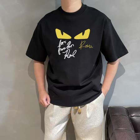 2025年6月6日入荷新作FENDI半袖 Tシャツ誕生日プレゼントの服/人気/BC工場S-XXL