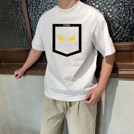 2025年6月6日入荷新作FENDI半袖 Tシャツ誕生日プレゼントの服/人気/BC工場S-XXL