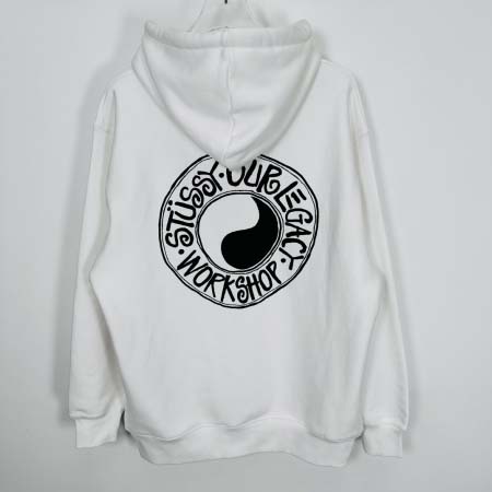 2025年6月12日入荷新作Stussy x OUR LEGACY  FW24 WORK SHOP BUANA HOODIE PIGMENT DYED logo S- XL 誕生日プレゼント/男女兼用/高品質/正規品と同じ人気/16工場