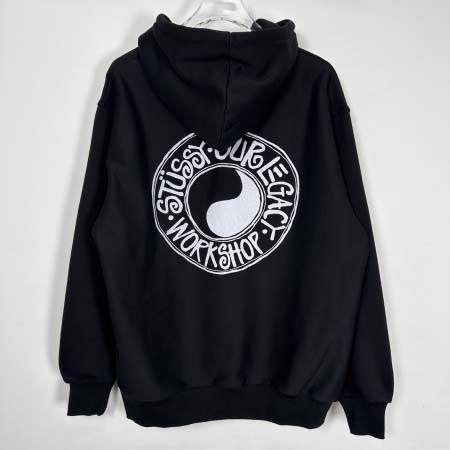 2025年6月12日入荷新作Stussy x OUR LEGACY  FW24 WORK SHOP BUANA HOODIE PIGMENT DYED logo S- XL 誕生日プレゼント/男女兼用/高品質/正規品と同じ人気/16工場