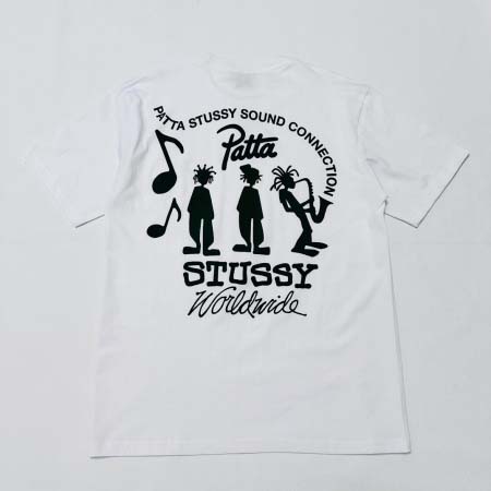 2025年6月12日入荷新作STUSSY X PATTA  SS24  TEE T  S-XL 誕生日プレゼント/男女兼用/高品質/正規品と同じ人気/16工場