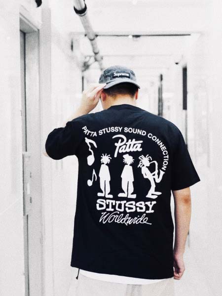 2025年6月12日入荷新作STUSSY X PATTA  SS24  TEE T  S-XL 誕生日プレゼント/男女兼用/高品質/正規品と同じ人気/16工場