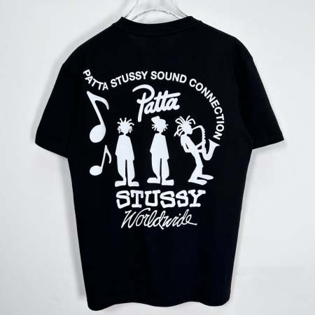 2025年6月12日入荷新作STUSSY X PATTA  SS24  TEE T  S-XL 誕生日プレゼント/男女兼用/高品質/正規品と同じ人気/16工場