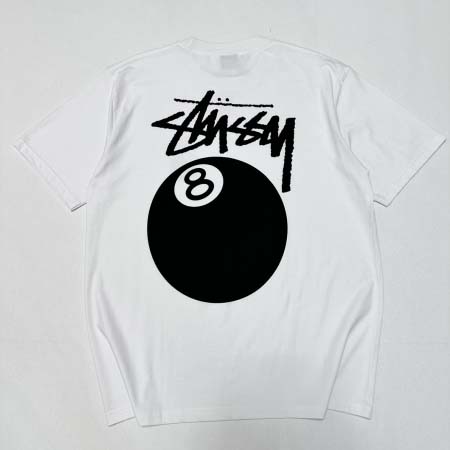 2025年6月12日入荷新作STUSSY 24SS 8 BALL PIGMENT DYED TEE 8 8T  S- XL 誕生日プレゼント/男女兼用/高品質/正規品と同じ人気/16工場