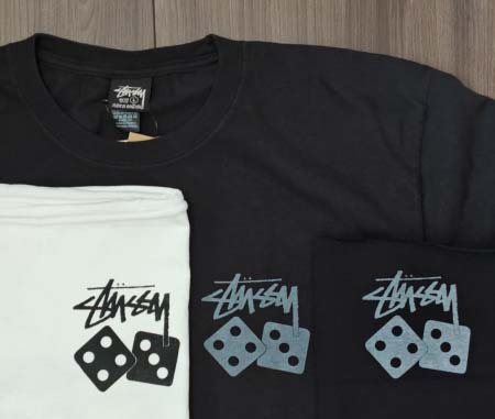 2025年6月12日入荷新作 STUSSYLOGO T STUSSY 25SS DICE TEE 誕生日プレゼント/男女兼用/高品質/正規品と同じ人気/16工場