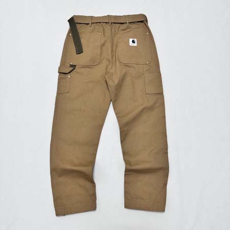 2025年6月12日入荷新作SACAI X CARHARTT WIP PANT 1-4（30-36） 誕生日プレゼント/男女兼用/高品質/正規品と同じ人気/16工場